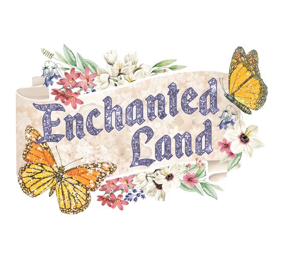 Silikonstempel "Enchanted Land", Fairy of Happiness