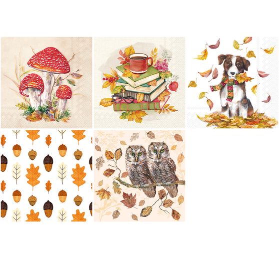 VBS Servietten-Set "Herbst"