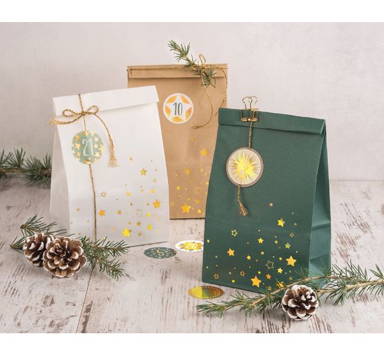 Adventskalender-Set "Sterne"