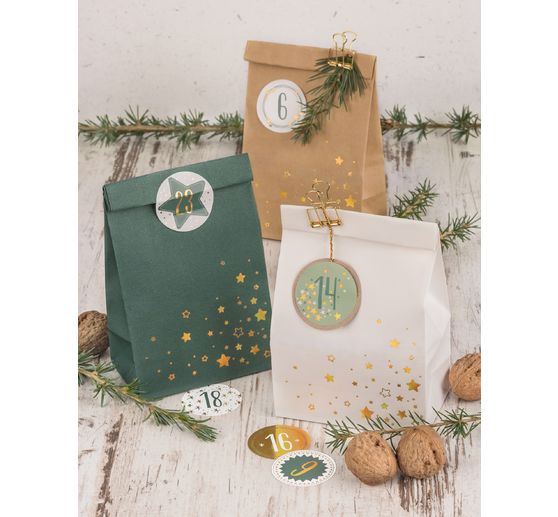 Adventskalender-Set "Sterne"