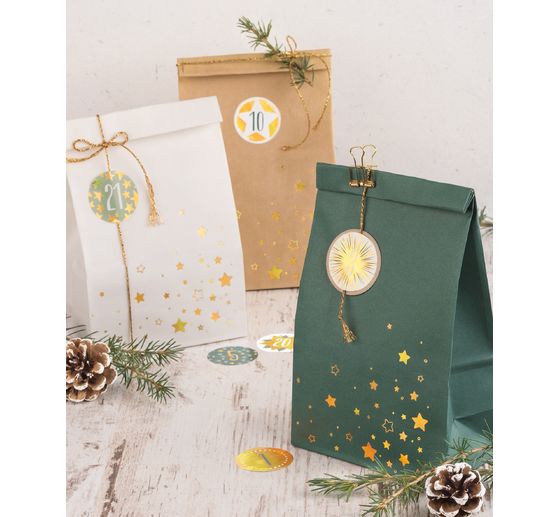 Adventskalender-Set "Sterne"