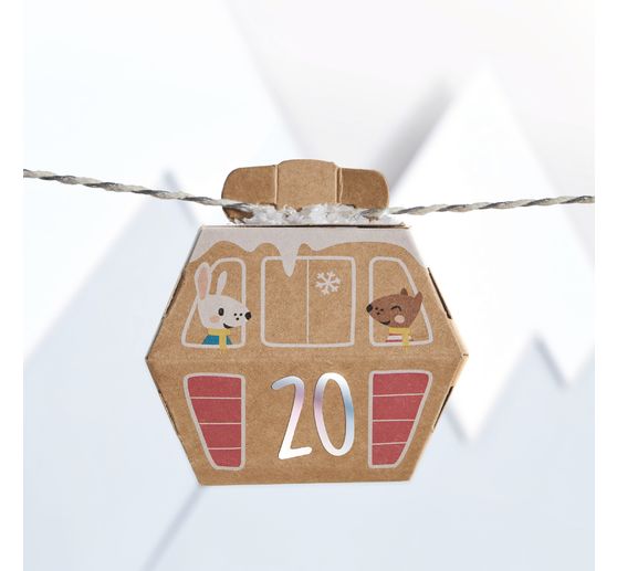 Adventskalender-Set "Snow Village"