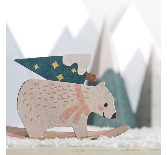 Adventskalender-Set "Snow Village"