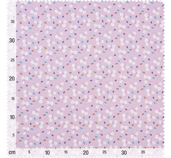 Baumwoll-Stoff "Clara Violet"