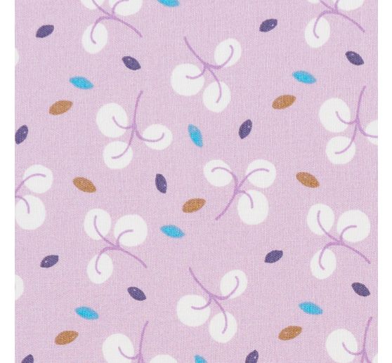 Baumwoll-Stoff "Clara Violet"