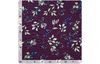 Cotton fabric "Brilliant" twigs-aubergine