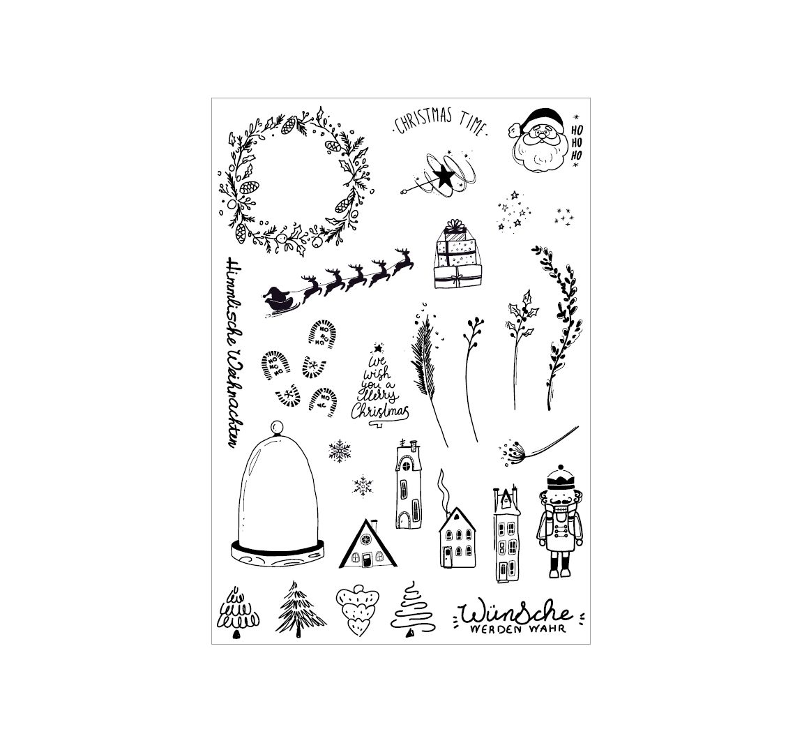 VBS Silikonstempel "Christmas Time"