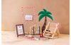 Mini Craft kit elf door "On vacation"