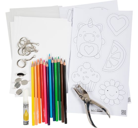 Kreativset Schrumpffolie "Accessoires"