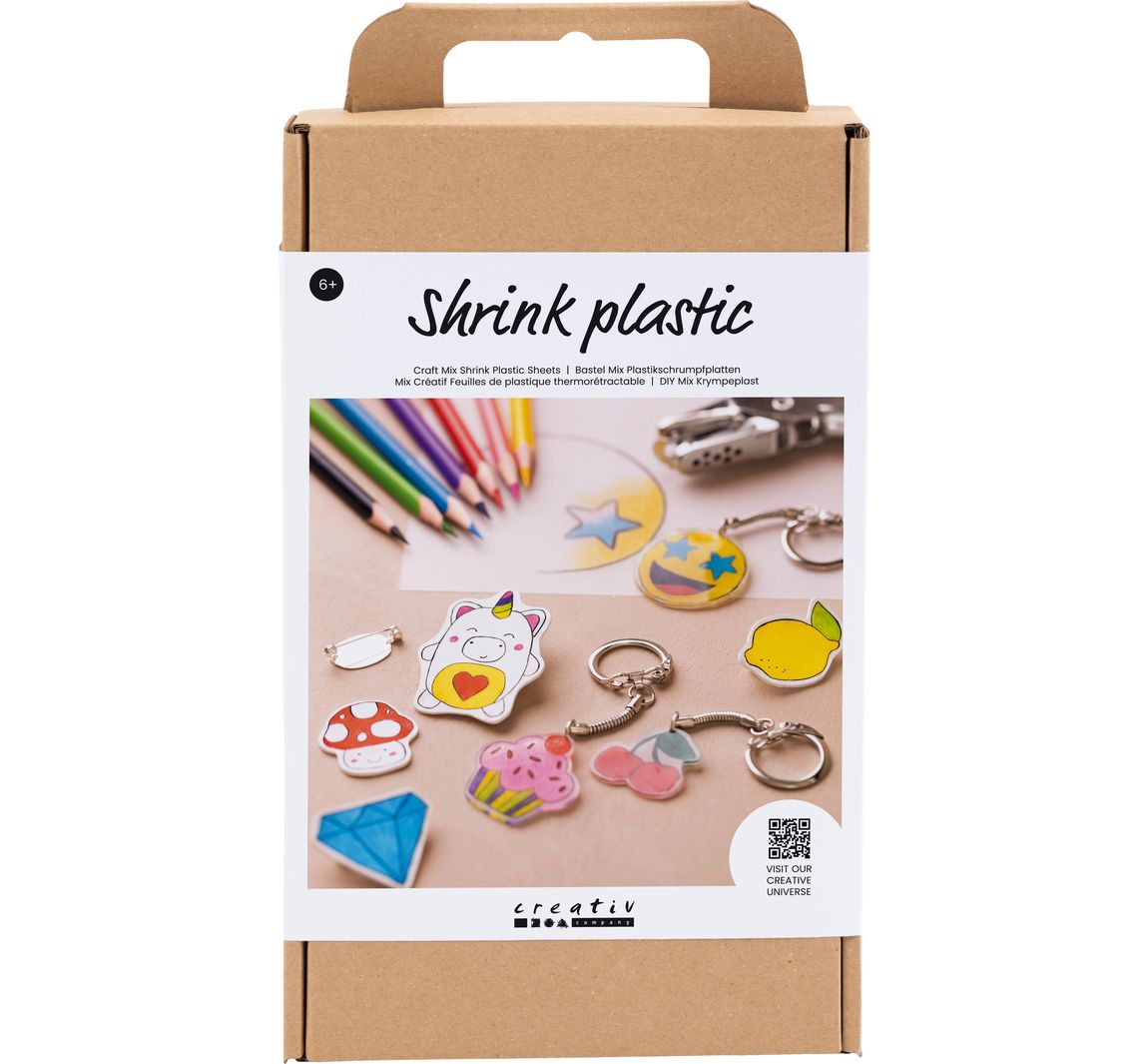 Kreativset Schrumpffolie "Accessoires"