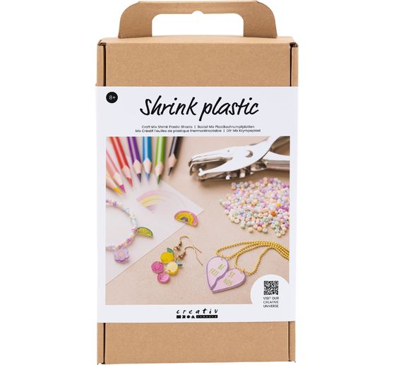 Creative set shrink plastic Jewellery