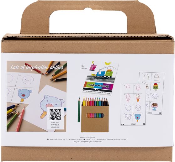 Mini Kreativset Zeichnen "Süße Sachen"