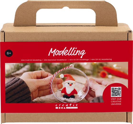 Mini Kreativset Modellieren "Weihnachtskugel"