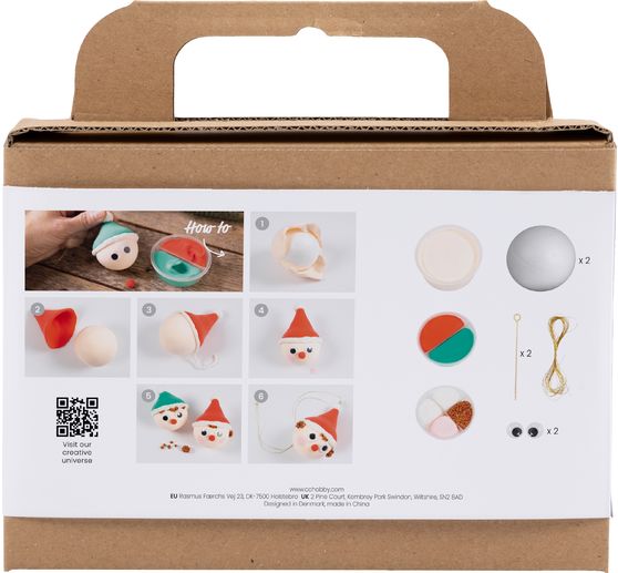 Mini creative set "Christmas baubles"