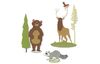 Sizzix Thinlits Stanzschablone "Forest Animals #2"