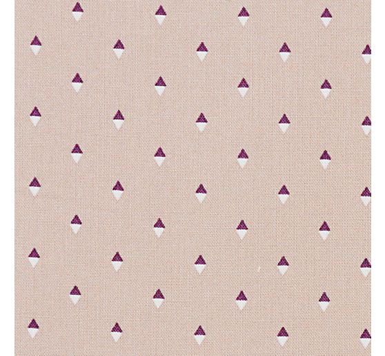 Baumwoll-Stoff "Brilliant" Rhombus