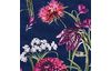 Cotton fabric "Brilliant" dahlia blue