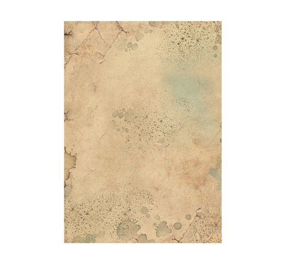 Motiv-Strohseide Backgrounds "Around the World", 8er-Set
