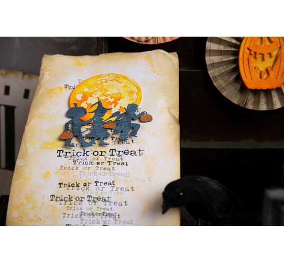 Sizzix Thinlits Punching template "Moonlight by Tim Holtz"