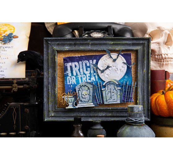 Sizzix Thinlits Punching template "Moonlight by Tim Holtz"