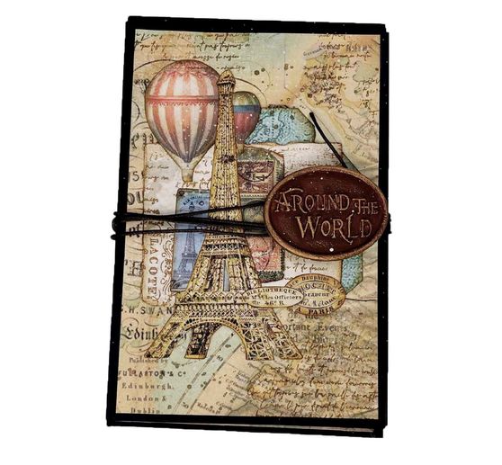 Scrapbook block "Around the World"