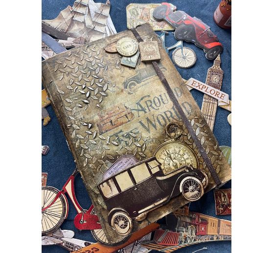 Scrapbook block "Around the World"