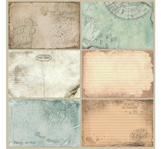 Scrapbook block "Around the World"