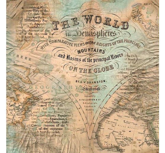 Scrapbook block "Around the World"
