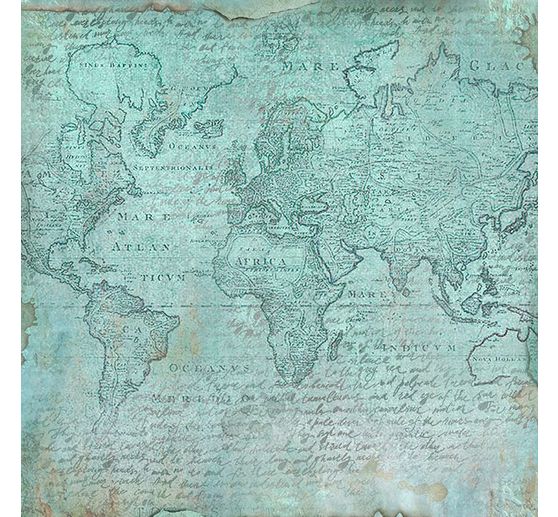 Scrapbook block "Around the World"