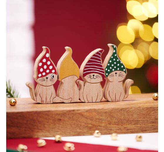 VBS Wooden figure "Cheeky cats"