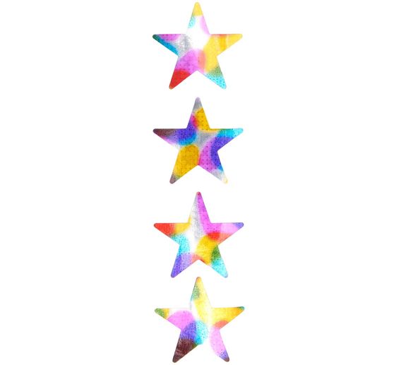 Rainbow-Sticker "Sterne"