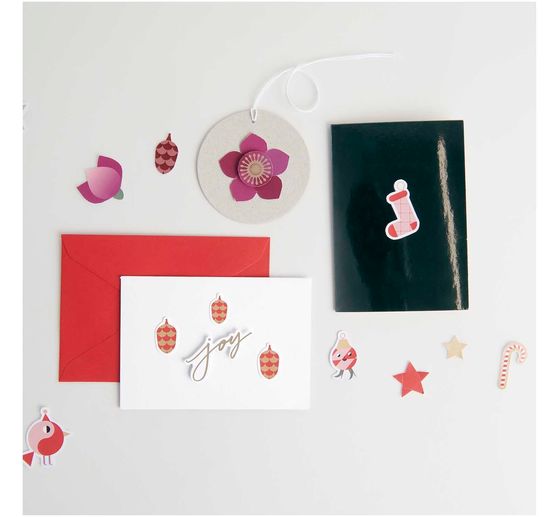 Bastelpapier-Block "Christmas Rocks!"