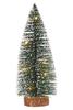 Miniature fir tree with LED lighting, 20 cm