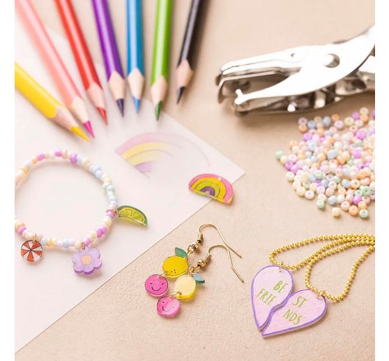 Kreativset Schrumpffolie "Schmuck"