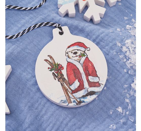 Papiertaschentücher "Eisbär Santa"