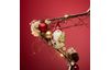 Christmas balls made of glass on wire, 36 pieces, Ø 20 / 25 / 30 mm