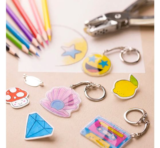 Kreativset Schrumpffolie "Accessoires"
