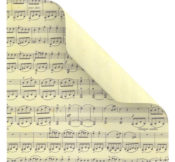 Faltblätter "Text und Noten"