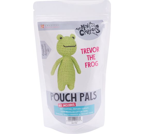 Häkelset "Frosch Trevor"