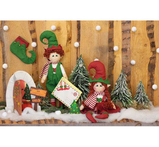 Dolls sewing craft kit "Snow elf"