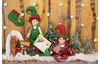 Sewing craft kit "Elf scene"