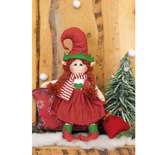 Dolls sewing craft kit "Snow elf"