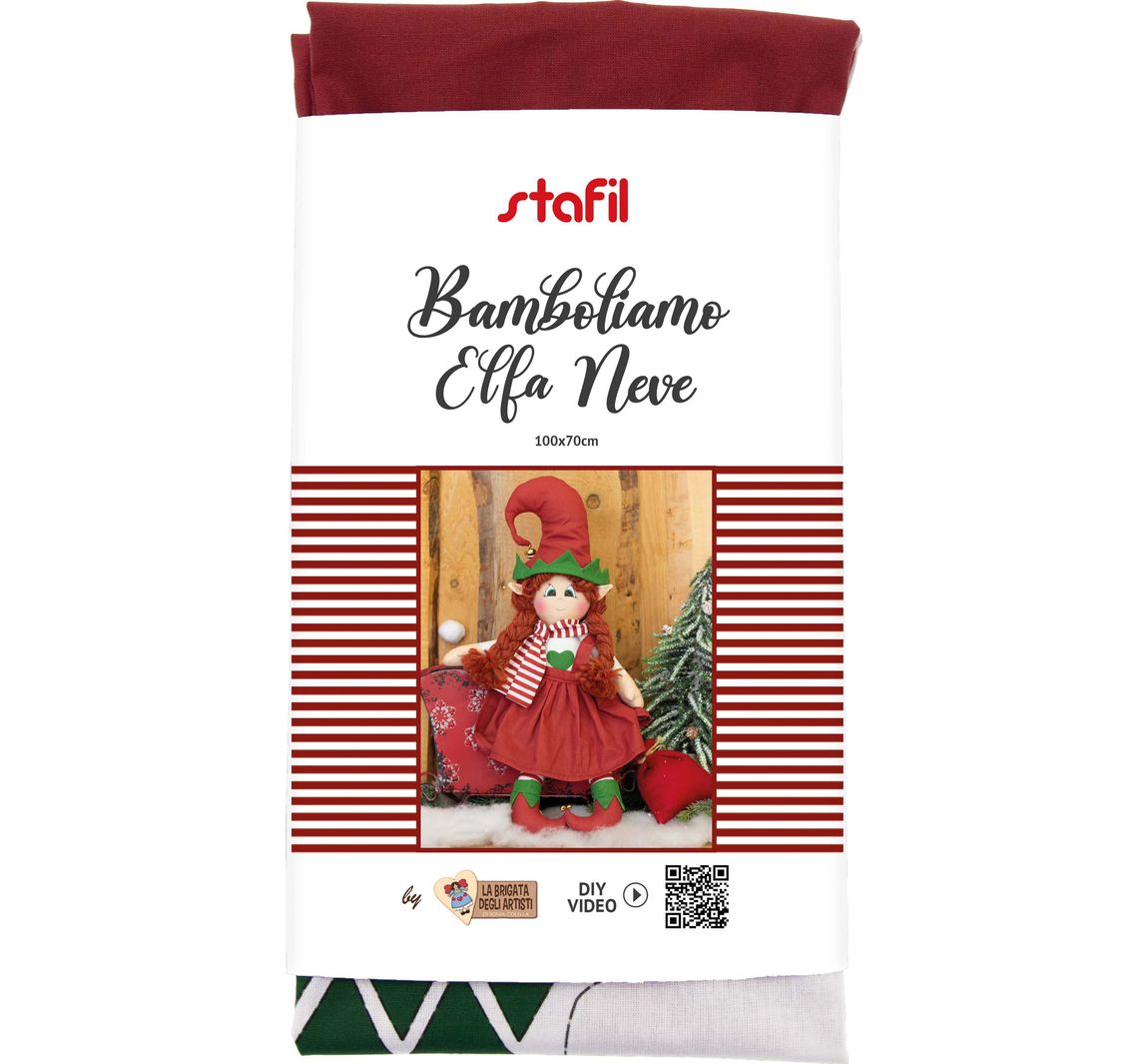 Puppen Nähset "Schnee-Elfe"