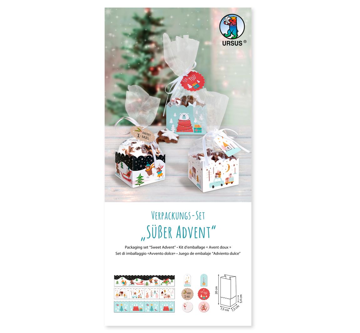 Verpackungs-Set "Süßer Advent"