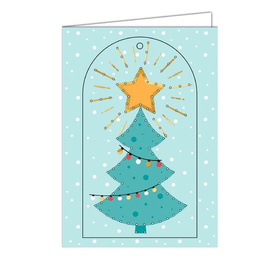 Stickkarten-Set "Weihnachten"