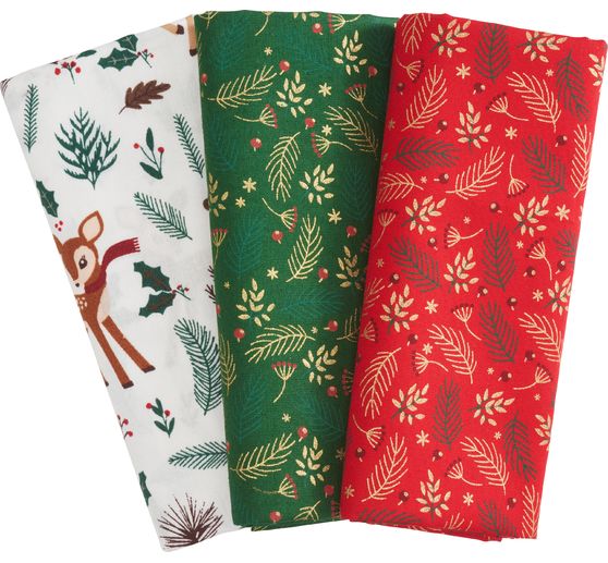 BeaLena fabric package "Deer and branches"