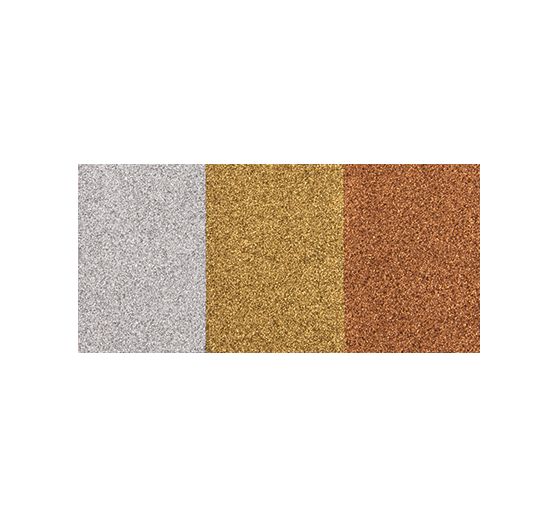 Stempelkissen Versacolor, 3 Farben sortiert, Gold