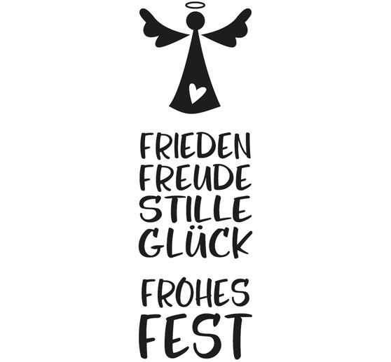 BUTTERER Stempel "Weihnachtsengel"