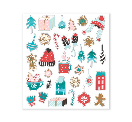 Glitzersticker-Set "Winter"