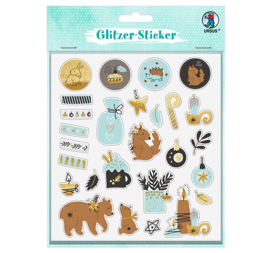 Glitzersticker-Set "Winter"